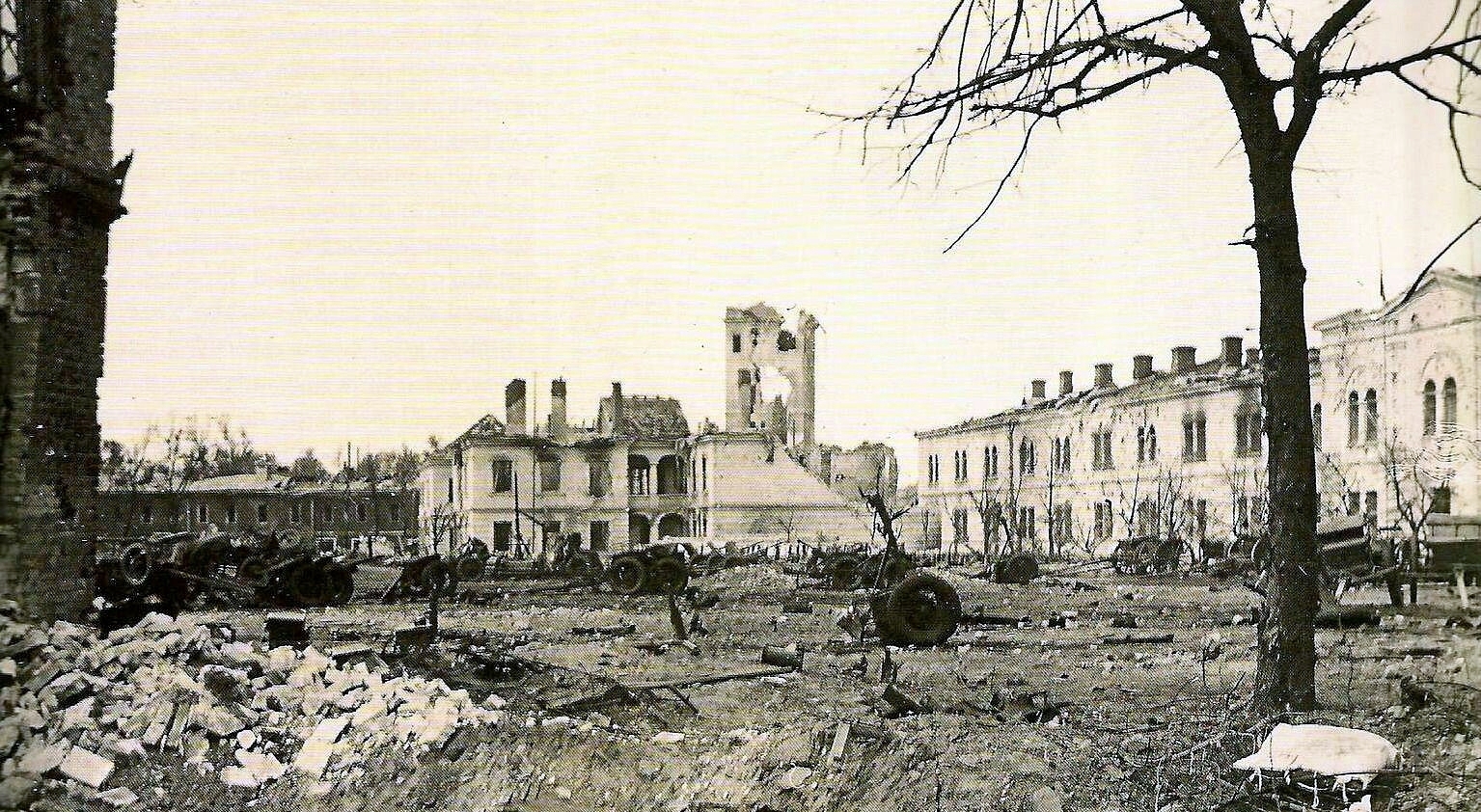 брестская крепость после освобождения 1944
