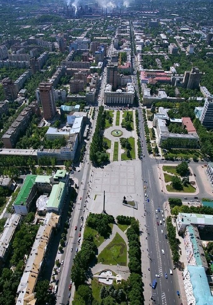 Город донецк фото до войны