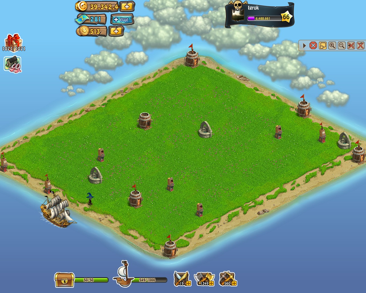 Пиратский остров зомби ферма мобильная версия